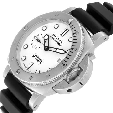 is panerai submersible a good investment|panerai submersible 42mm white dial.